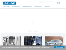 Tablet Screenshot of be-ge.se