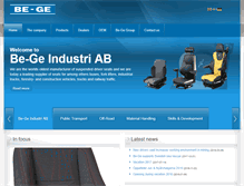 Tablet Screenshot of be-ge.com