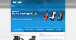 Desktop Screenshot of be-ge.co.uk