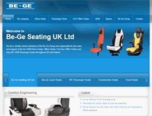 Tablet Screenshot of be-ge.co.uk